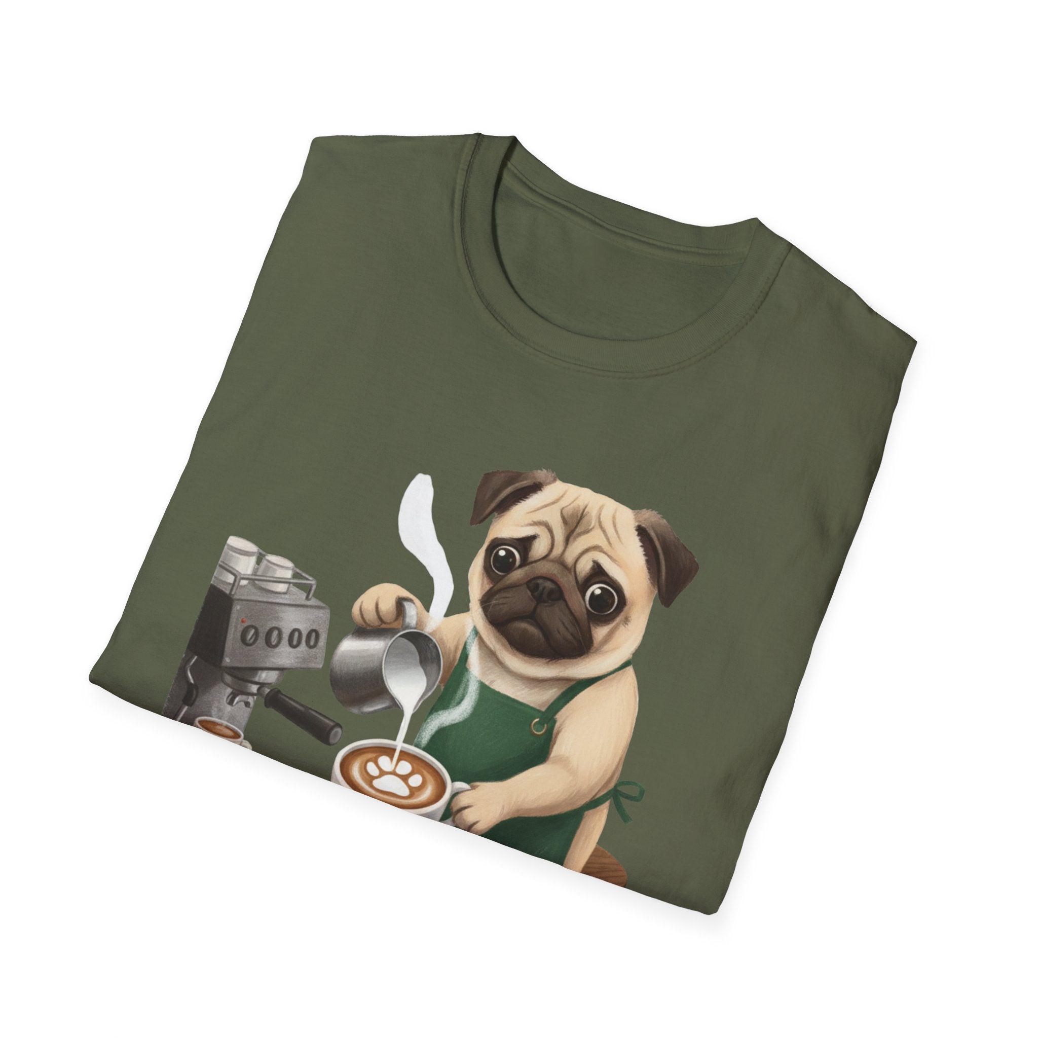 Espresso Dog   - T-Shirt