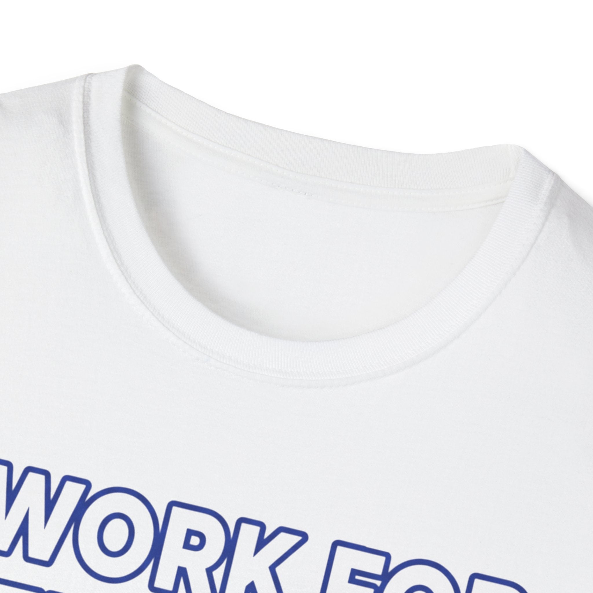 I Work For The Cat   - T-Shirt