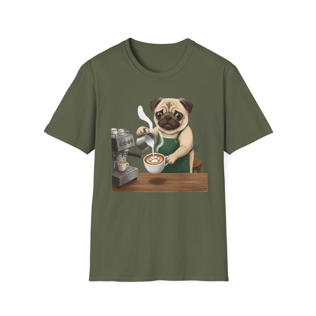 Espresso Dog   - T-Shirt