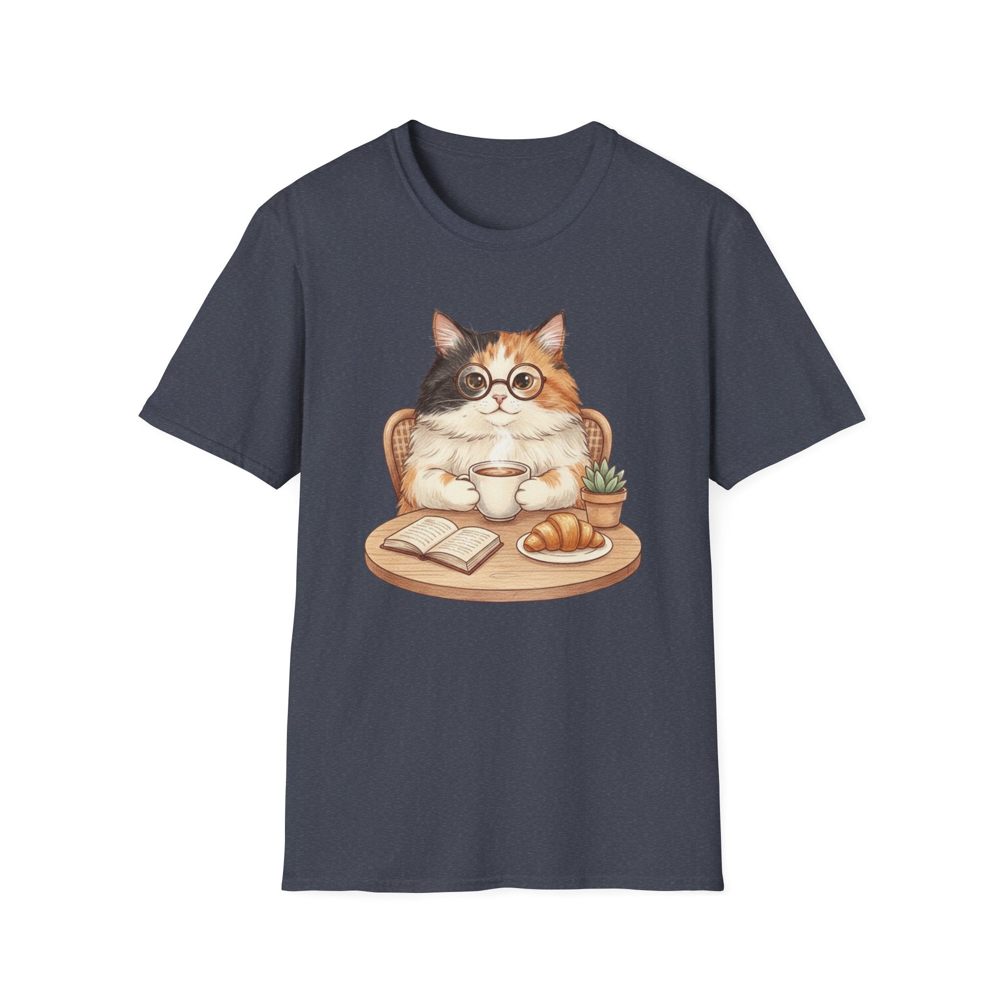 Coffee Cat  - T-Shirt