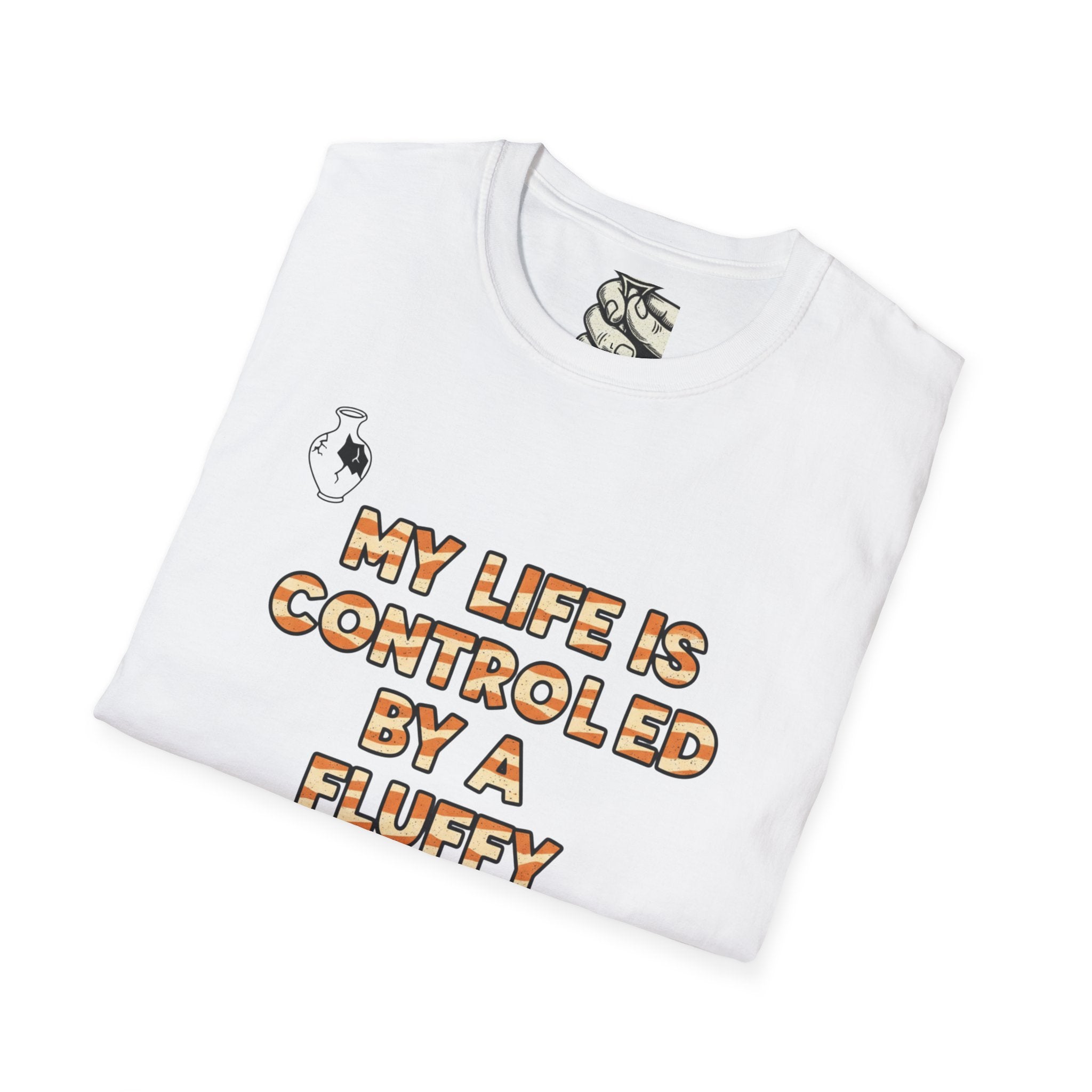 My Life Is Controled By A Fluffy Overlord - T-Shirt