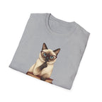 Nerd Cat   - T-Shirt