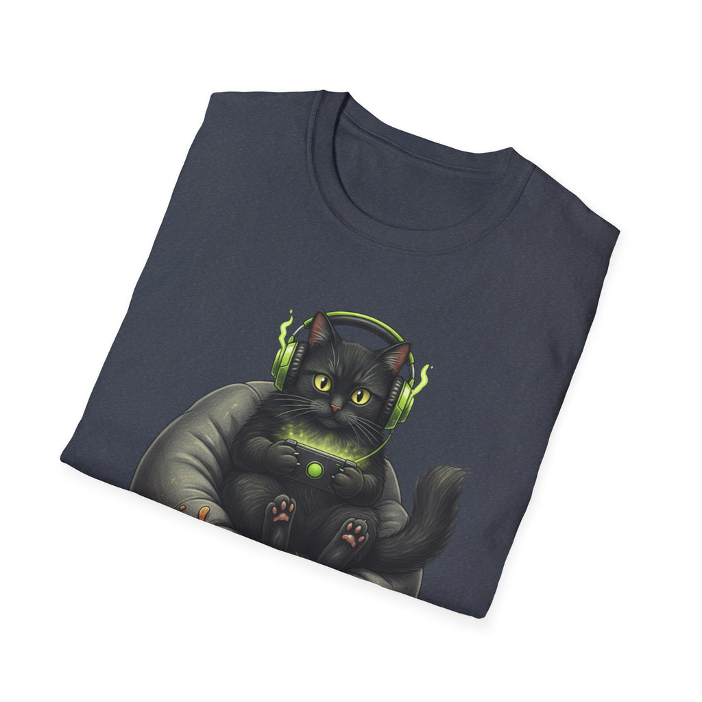 Cute Gamer Cat - T-Shirt
