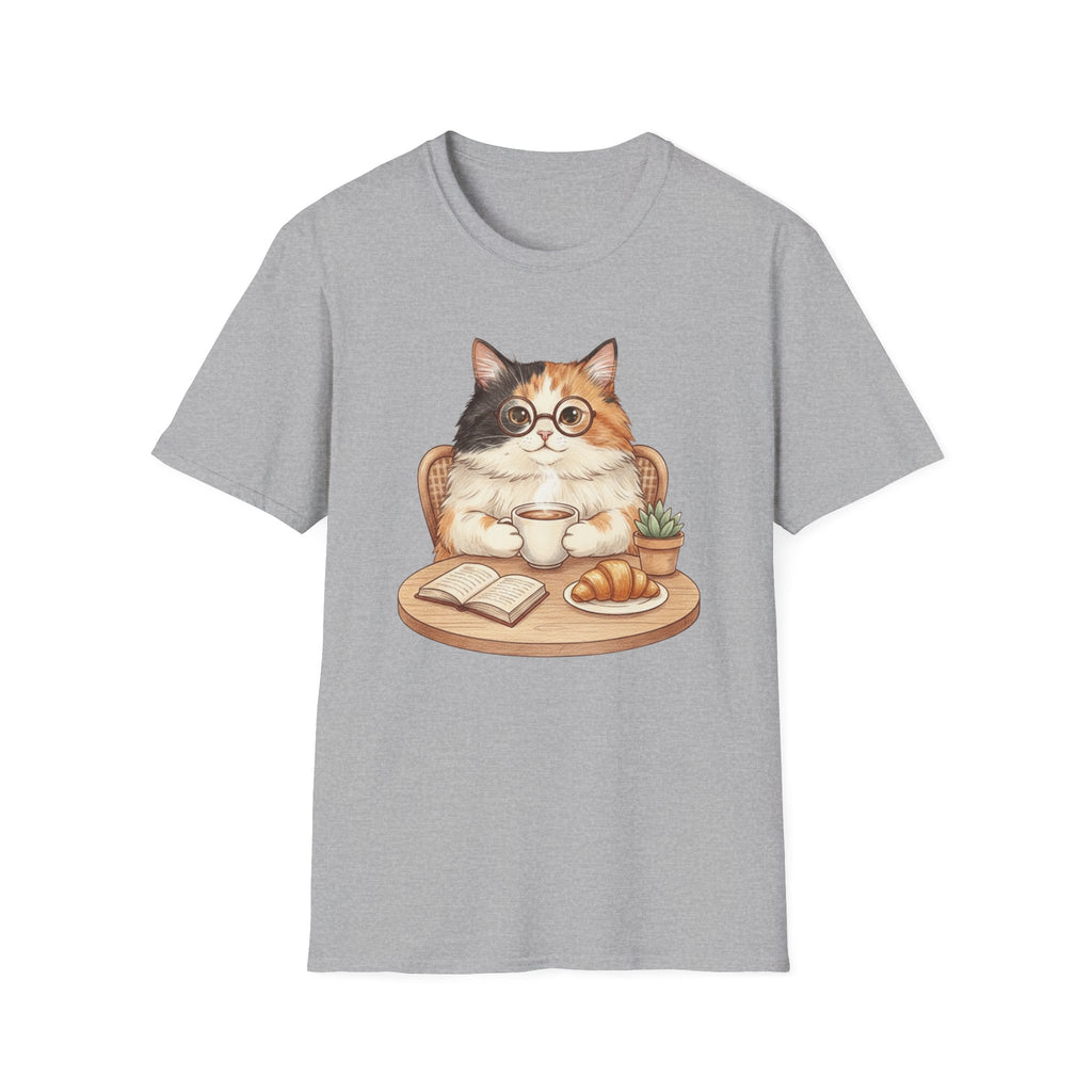 Coffee Cat  - T-Shirt