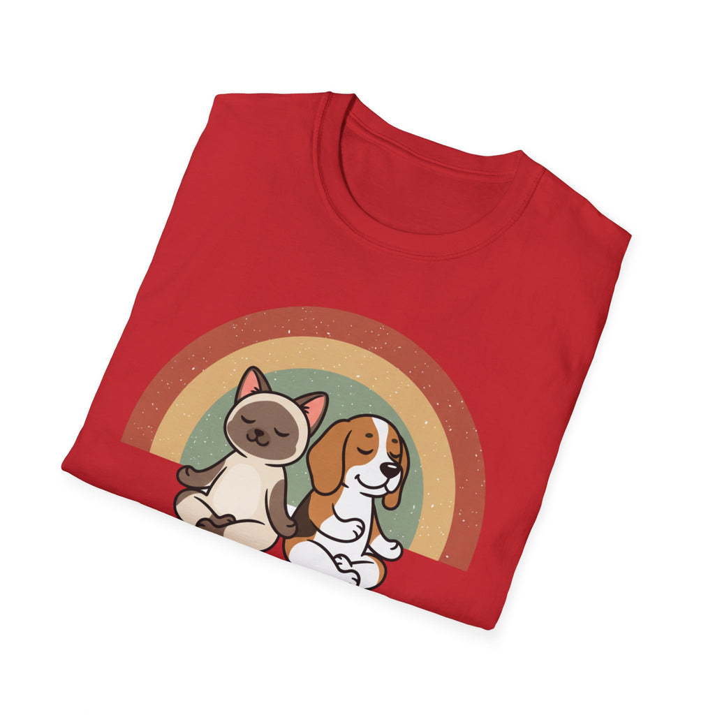 Namaste..With My Pets - T-Shirt