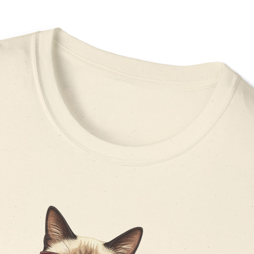 Nerd Cat   - T-Shirt