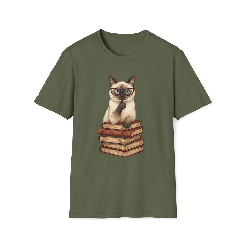 Nerd Cat   - T-Shirt
