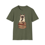 Nerd Cat   - T-Shirt