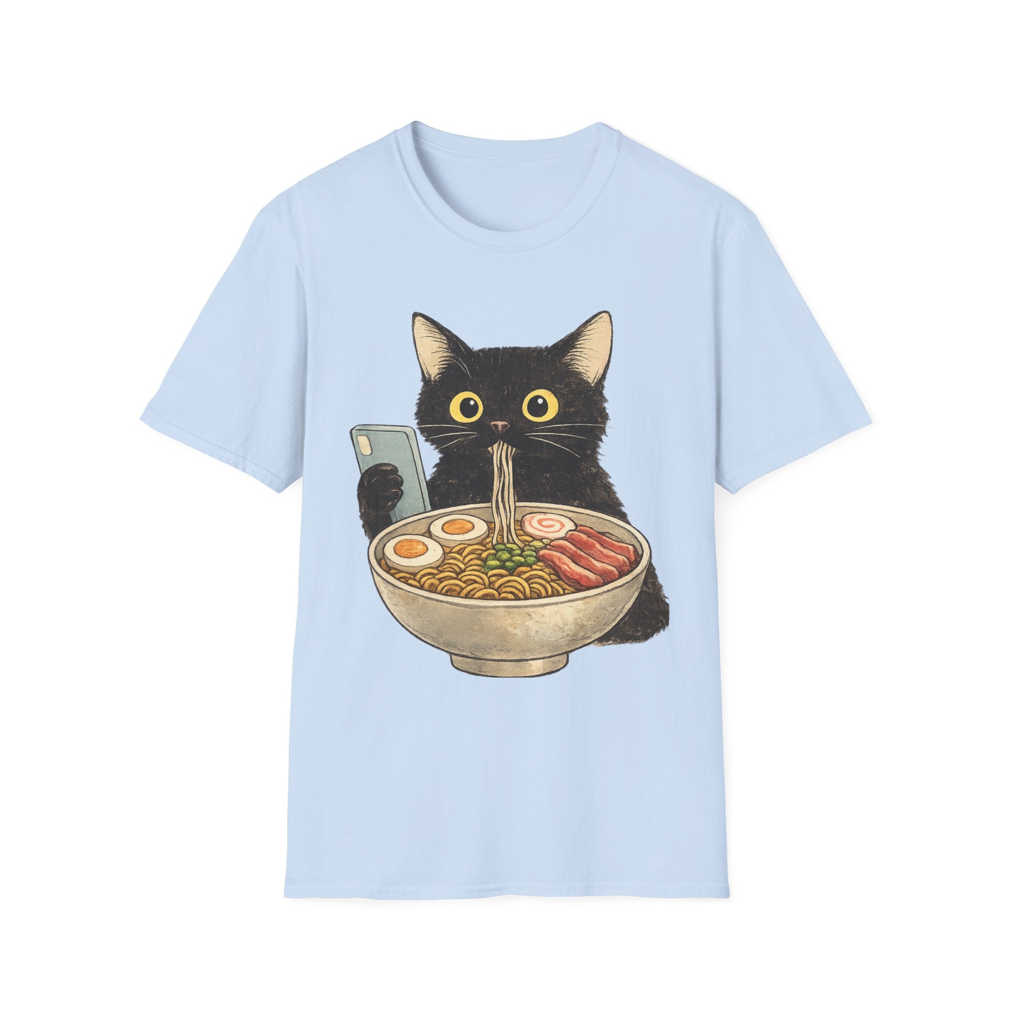 Happy Noodle Cat - T-Shirt