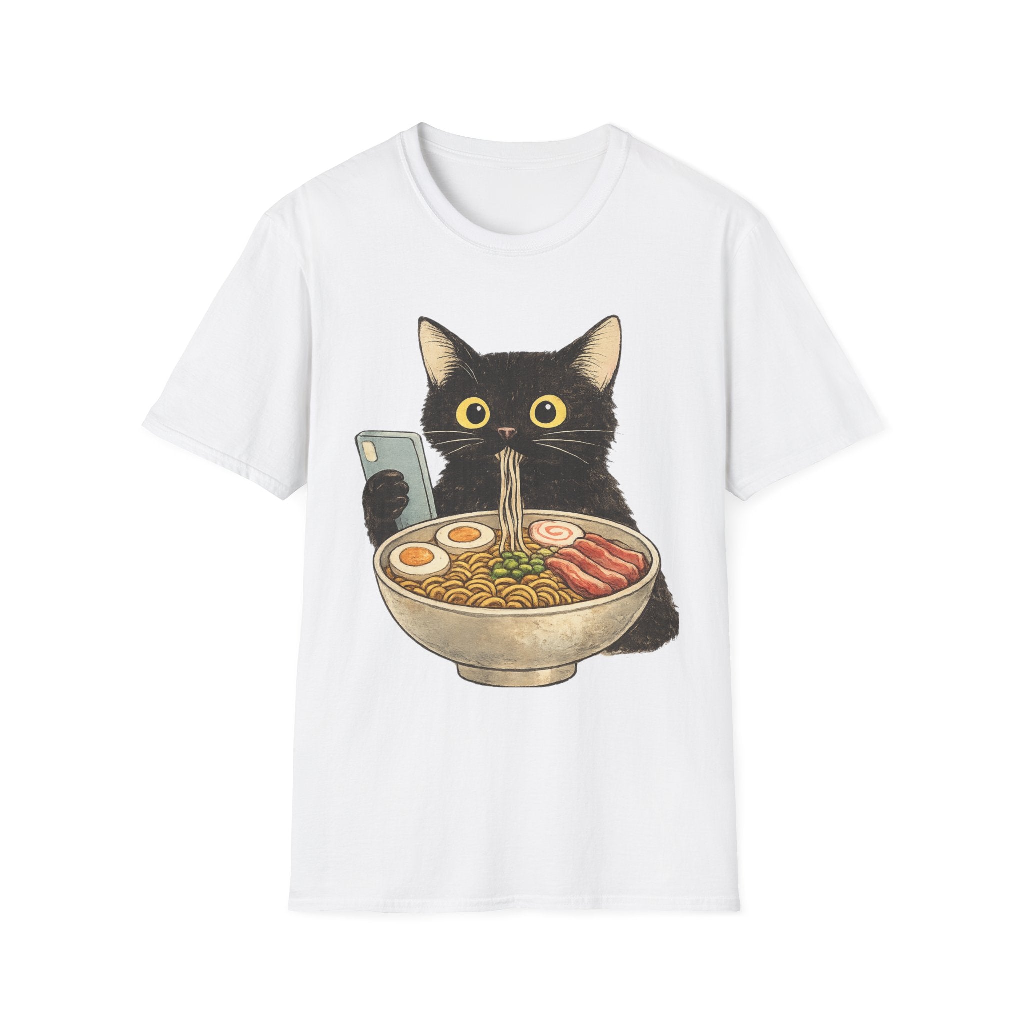 Happy Noodle Cat - T-Shirt