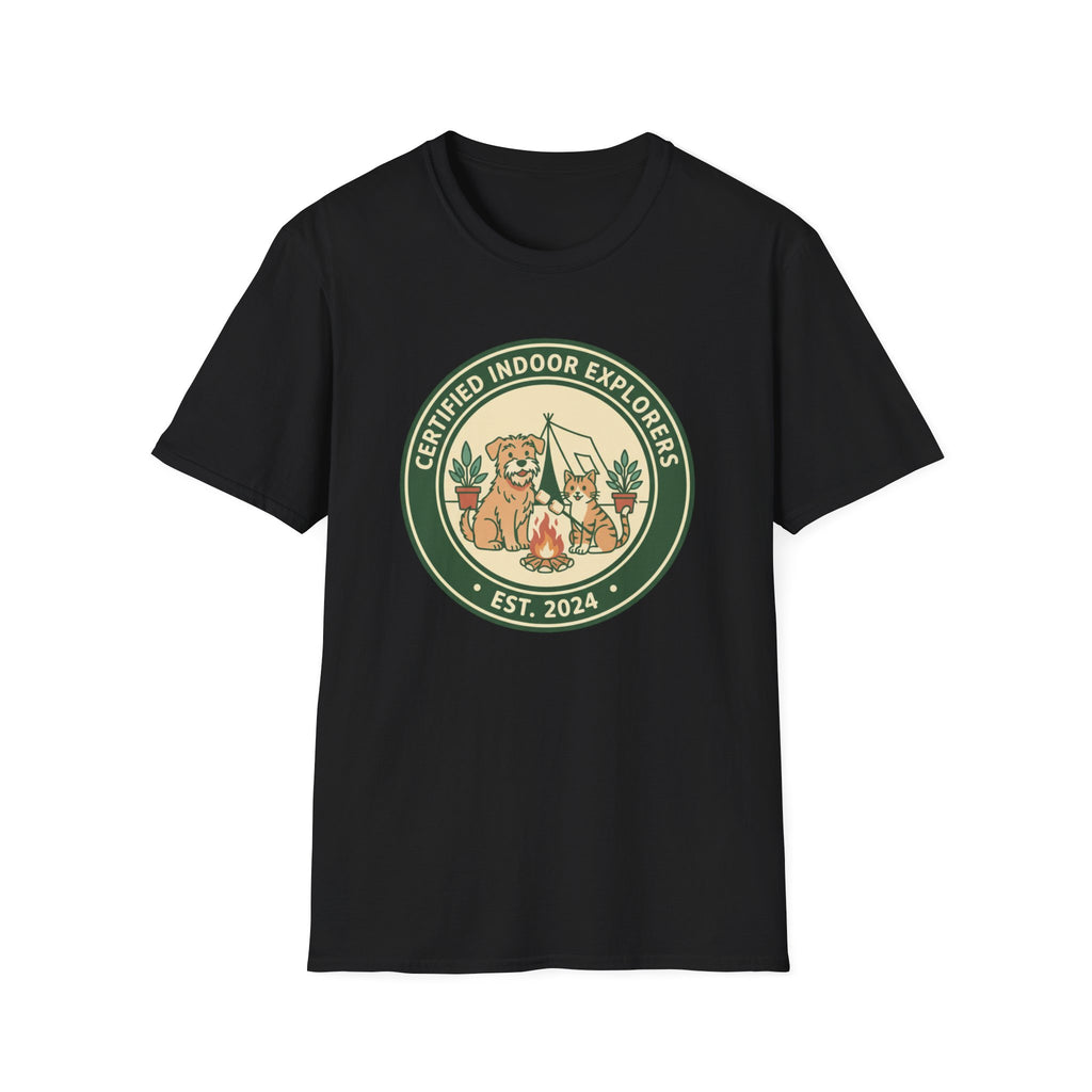Certified  Indoor Explorers - T-Shirt