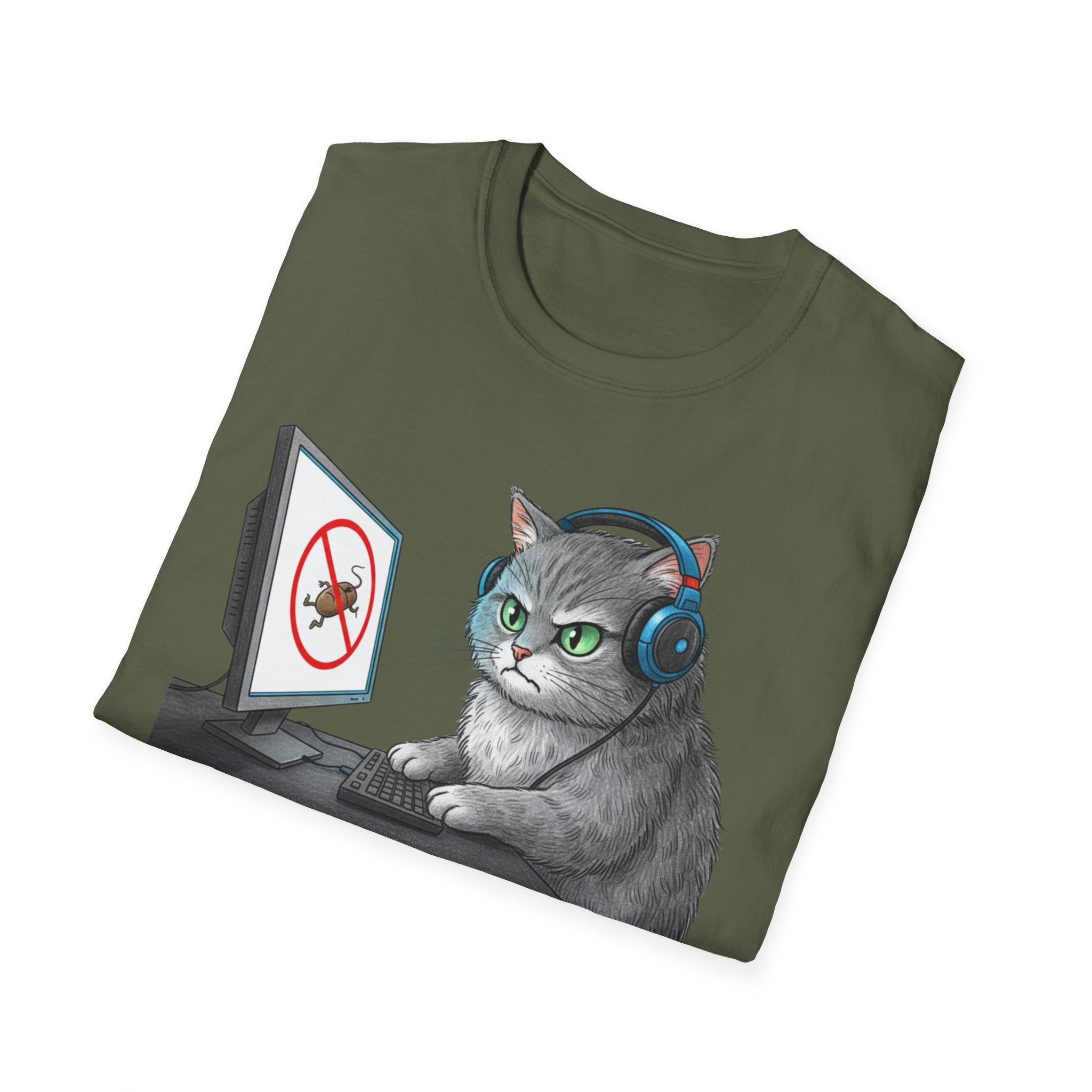 Gamer Cat   - T-Shirt
