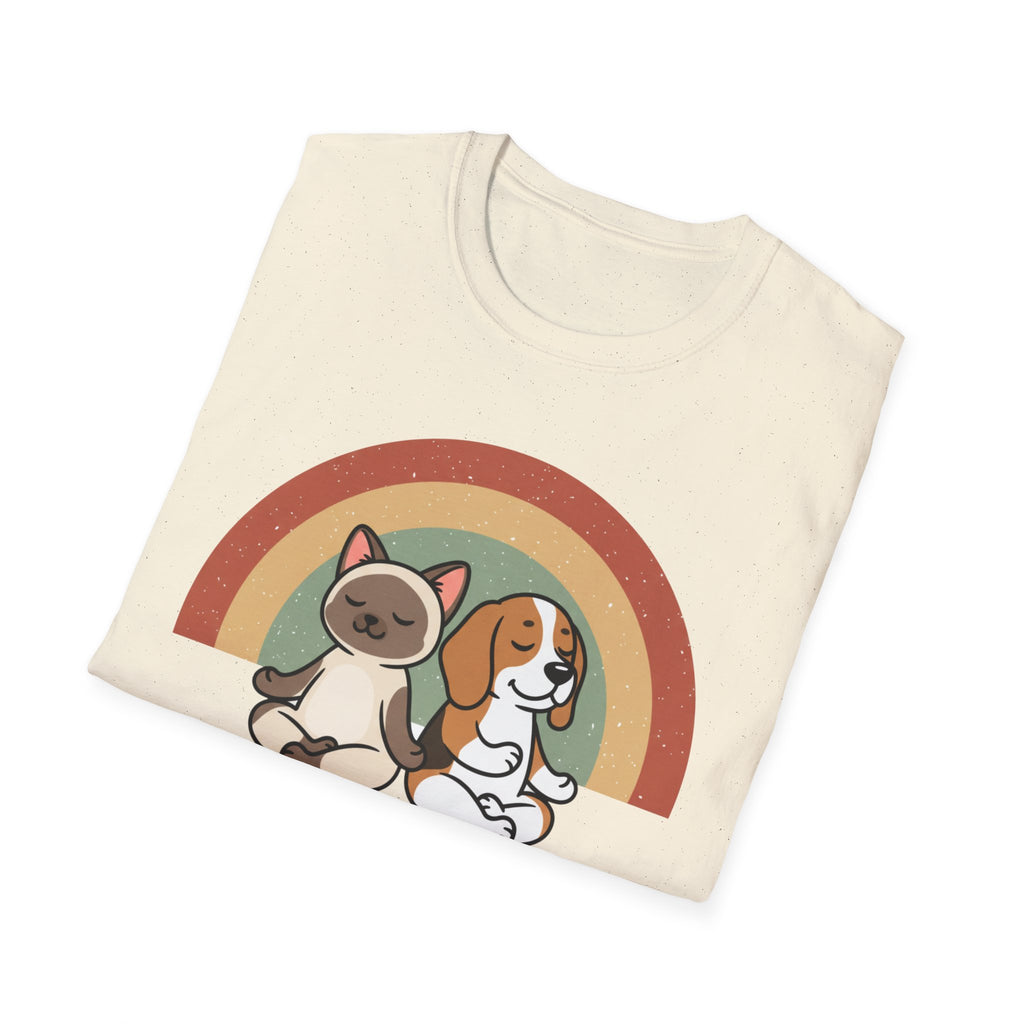 Namaste..With My Pets - T-Shirt