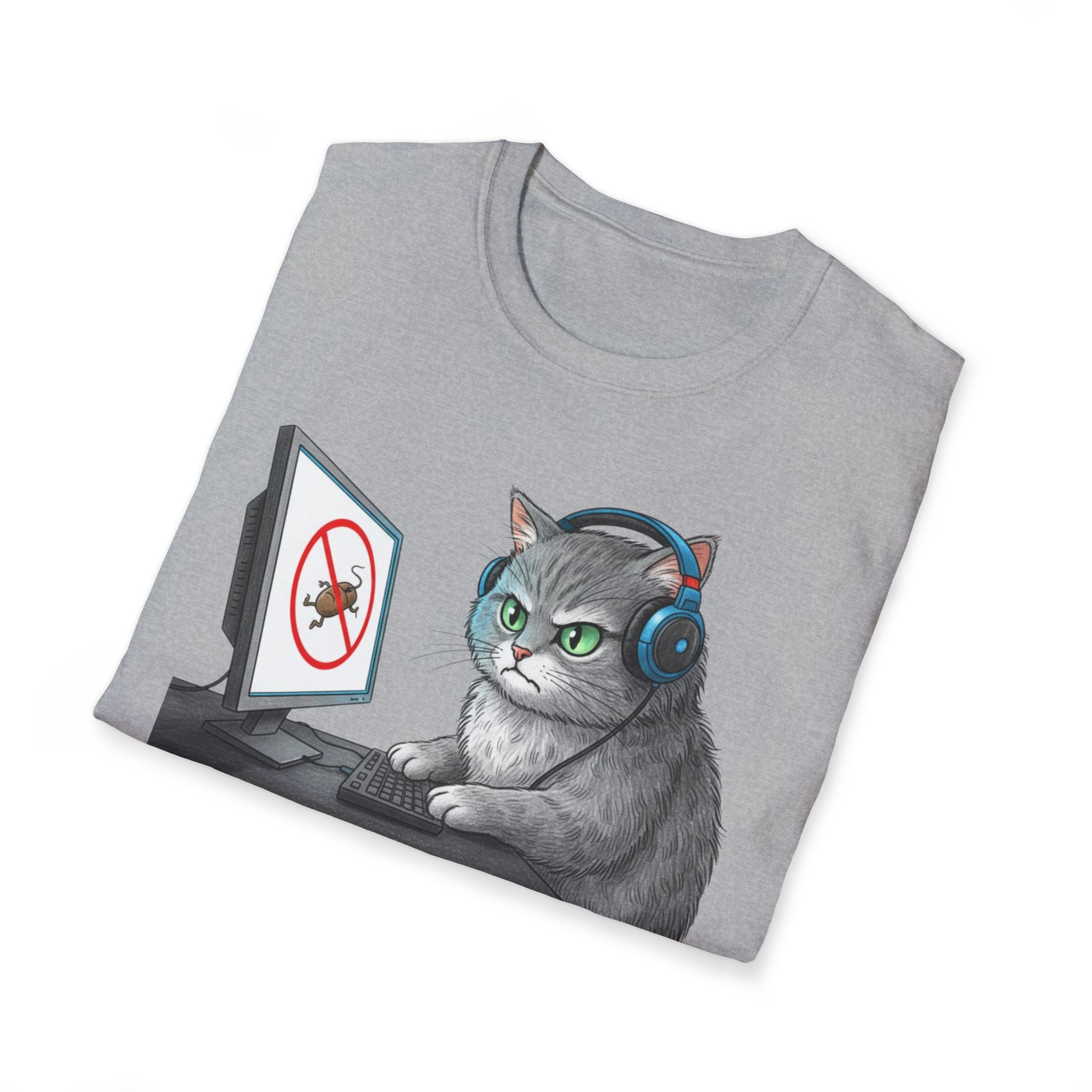 Gamer Cat   - T-Shirt