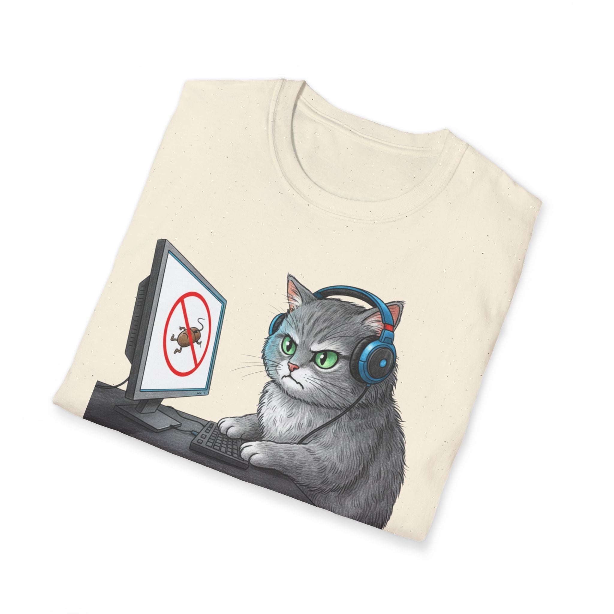 Gamer Cat   - T-Shirt