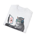 Gamer Cat   - T-Shirt