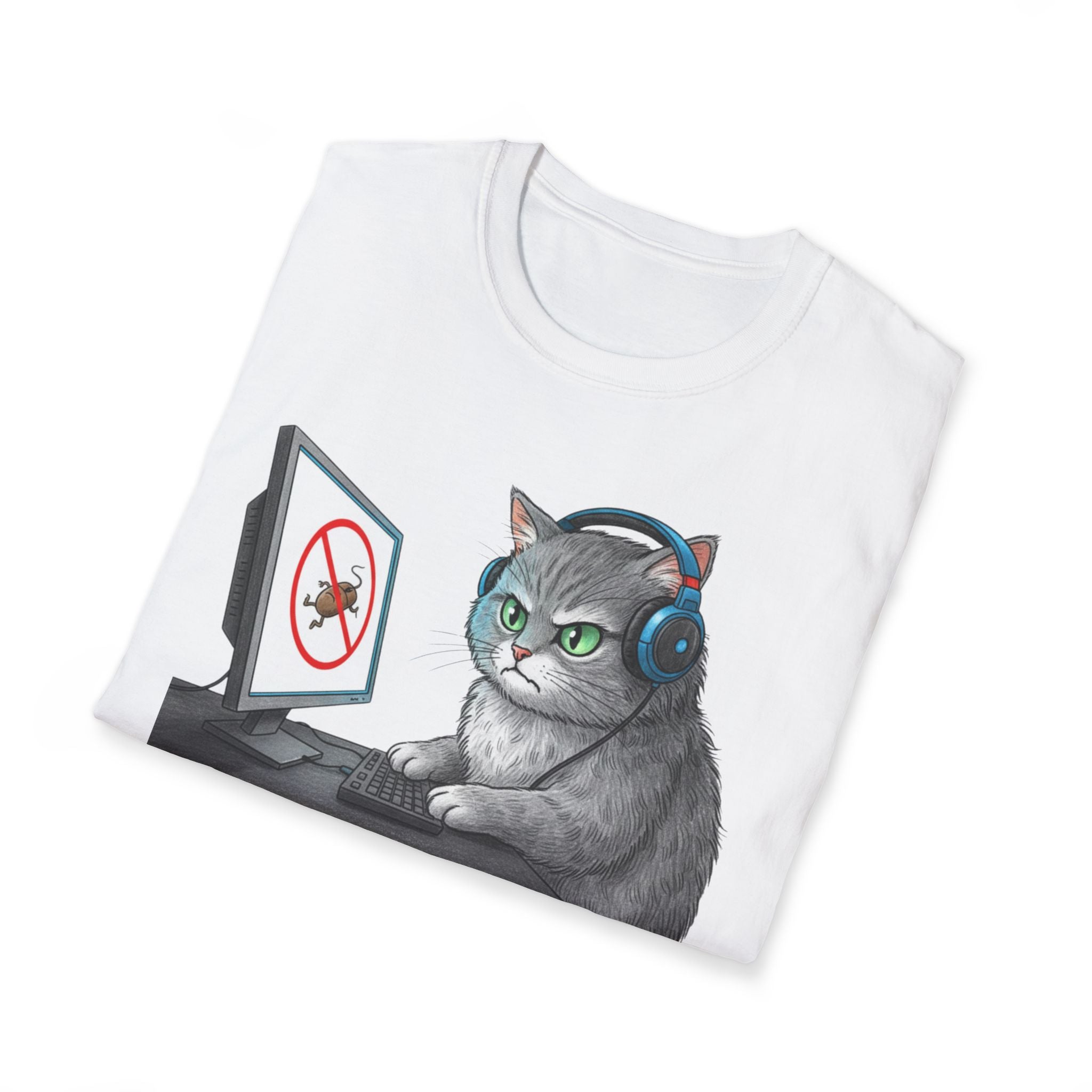 Gamer Cat   - T-Shirt