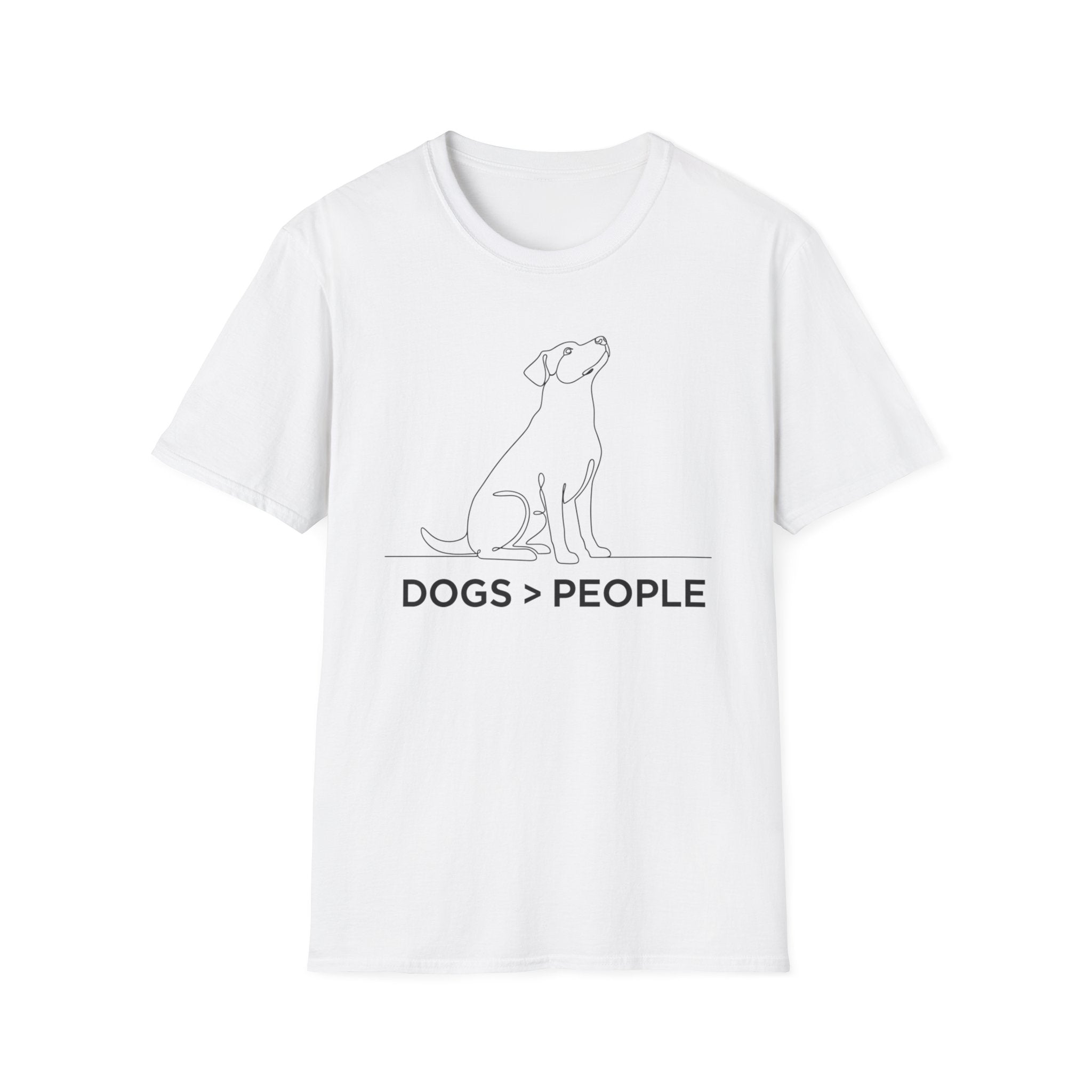 Dogs > People  - T-Shirt