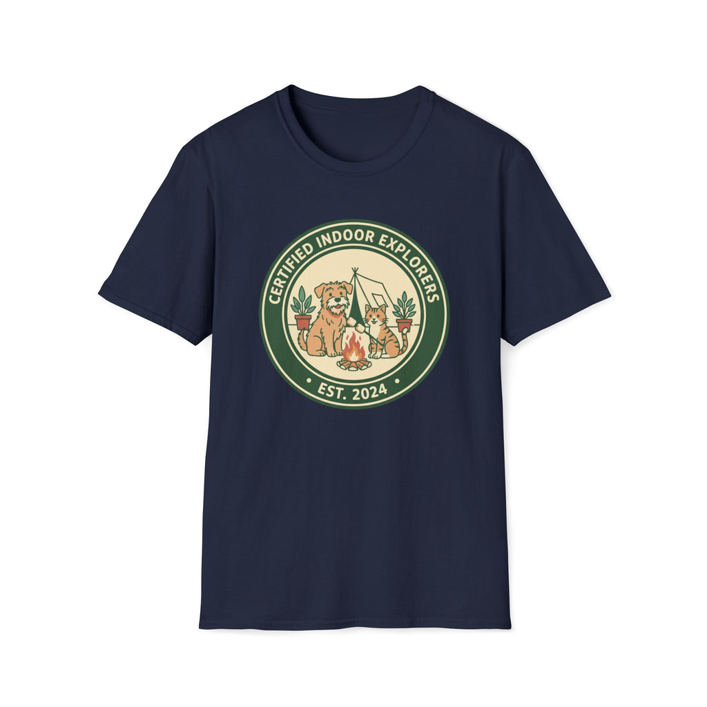 Certified  Indoor Explorers - T-Shirt