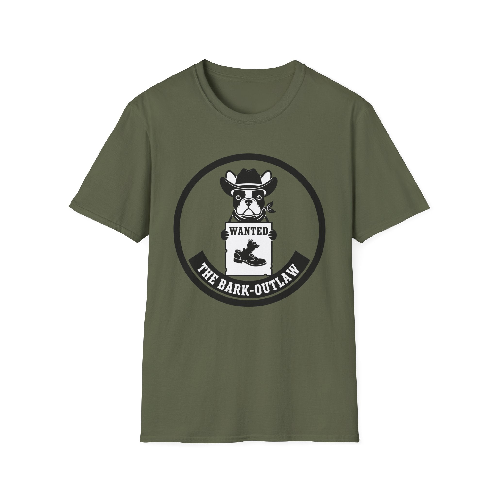 The Bark Outlaw Dog - T-Shirt