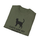 Cats Are My Favourite People  - T-Shirt