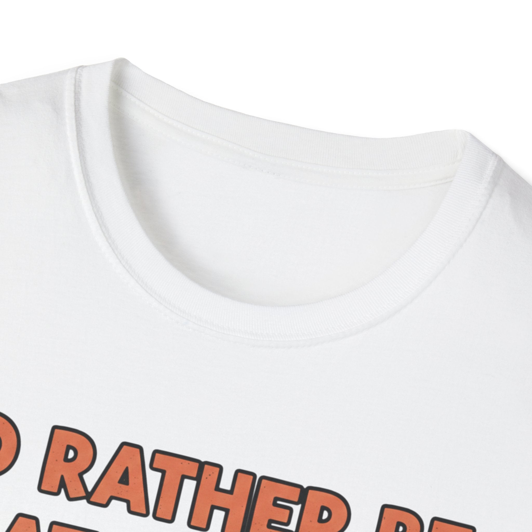 I'd Rather Be At Home With My Cat - T SHIRT