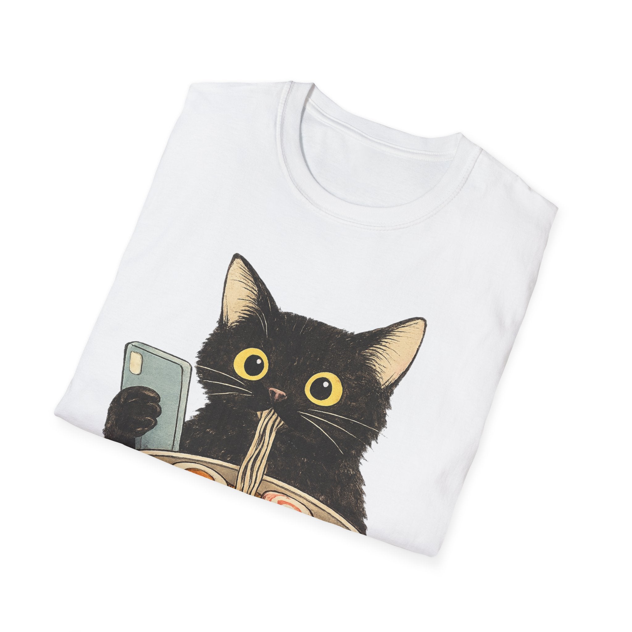 Happy Noodle Cat - T-Shirt