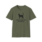Cats Are My Favourite People  - T-Shirt