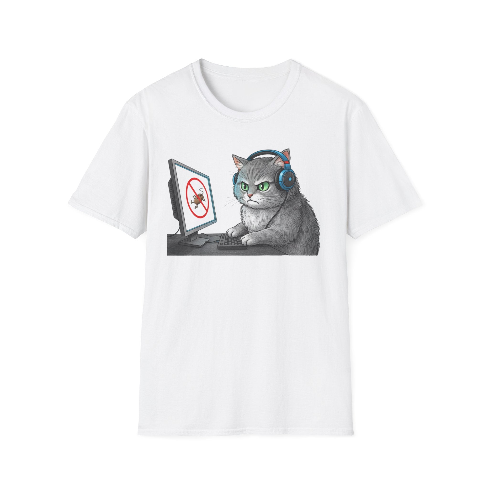 Gamer Cat   - T-Shirt