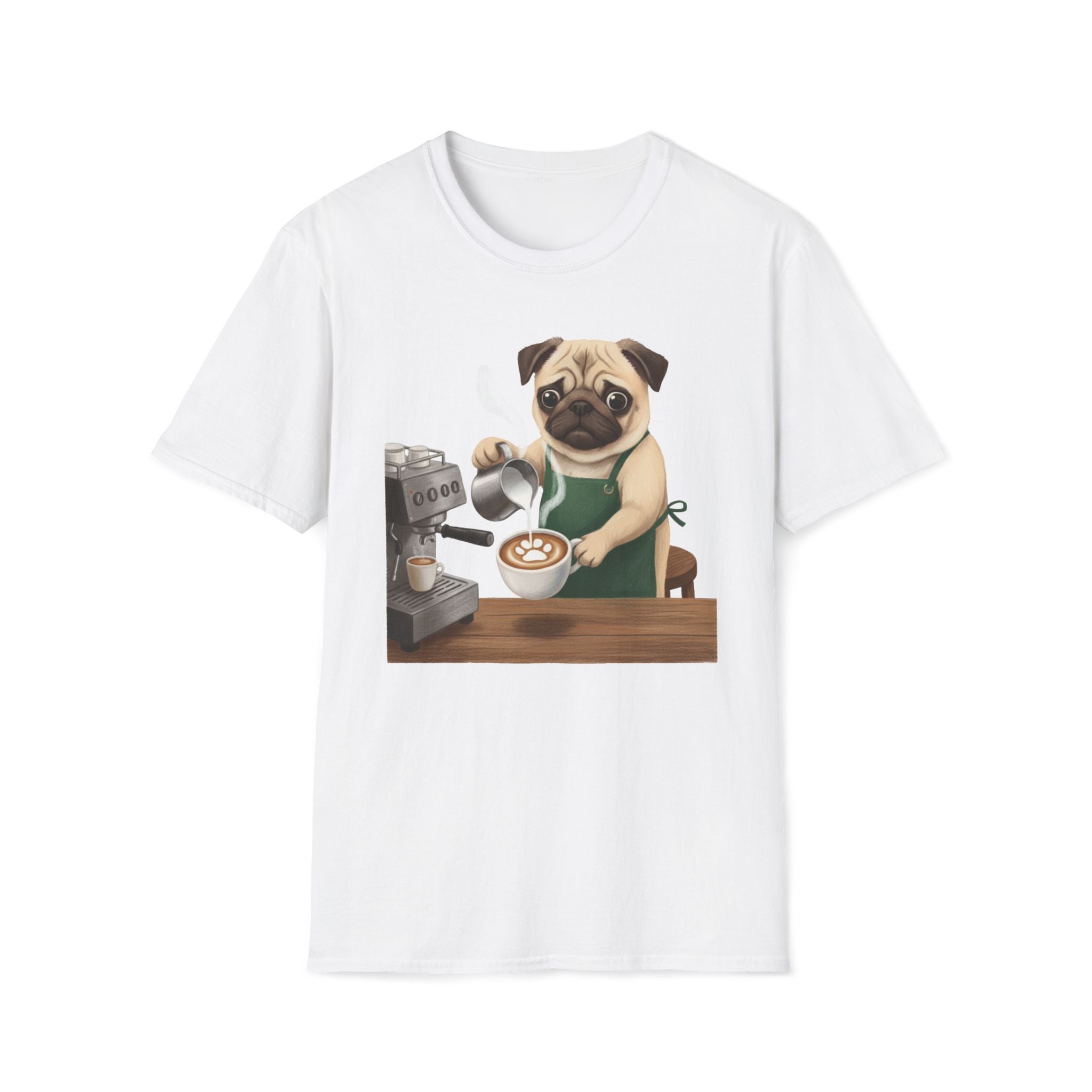 Espresso Dog   - T-Shirt