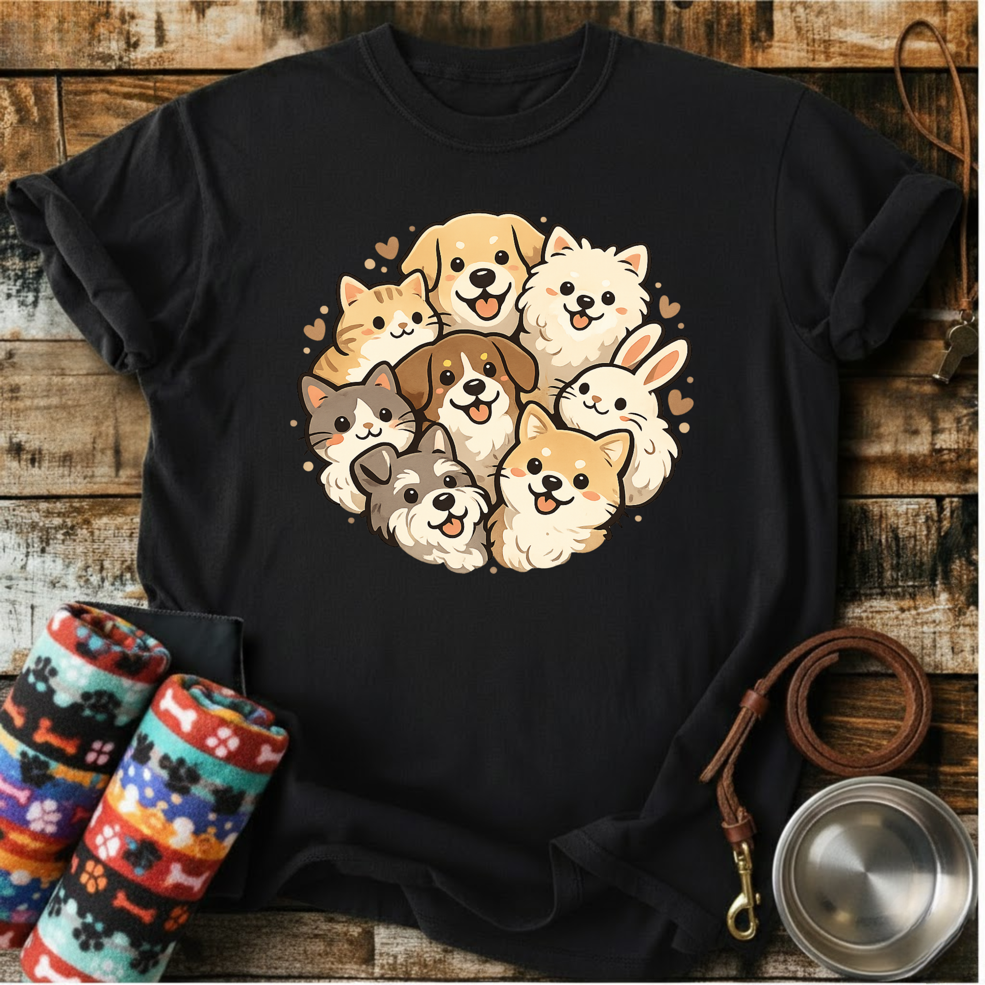 The Fur Family  - T-Shirt