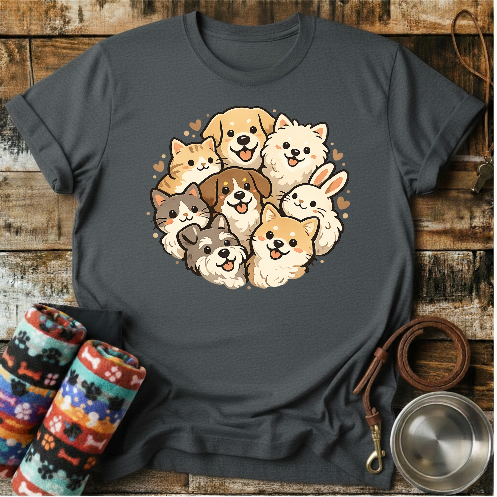 The Fur Family  - T-Shirt