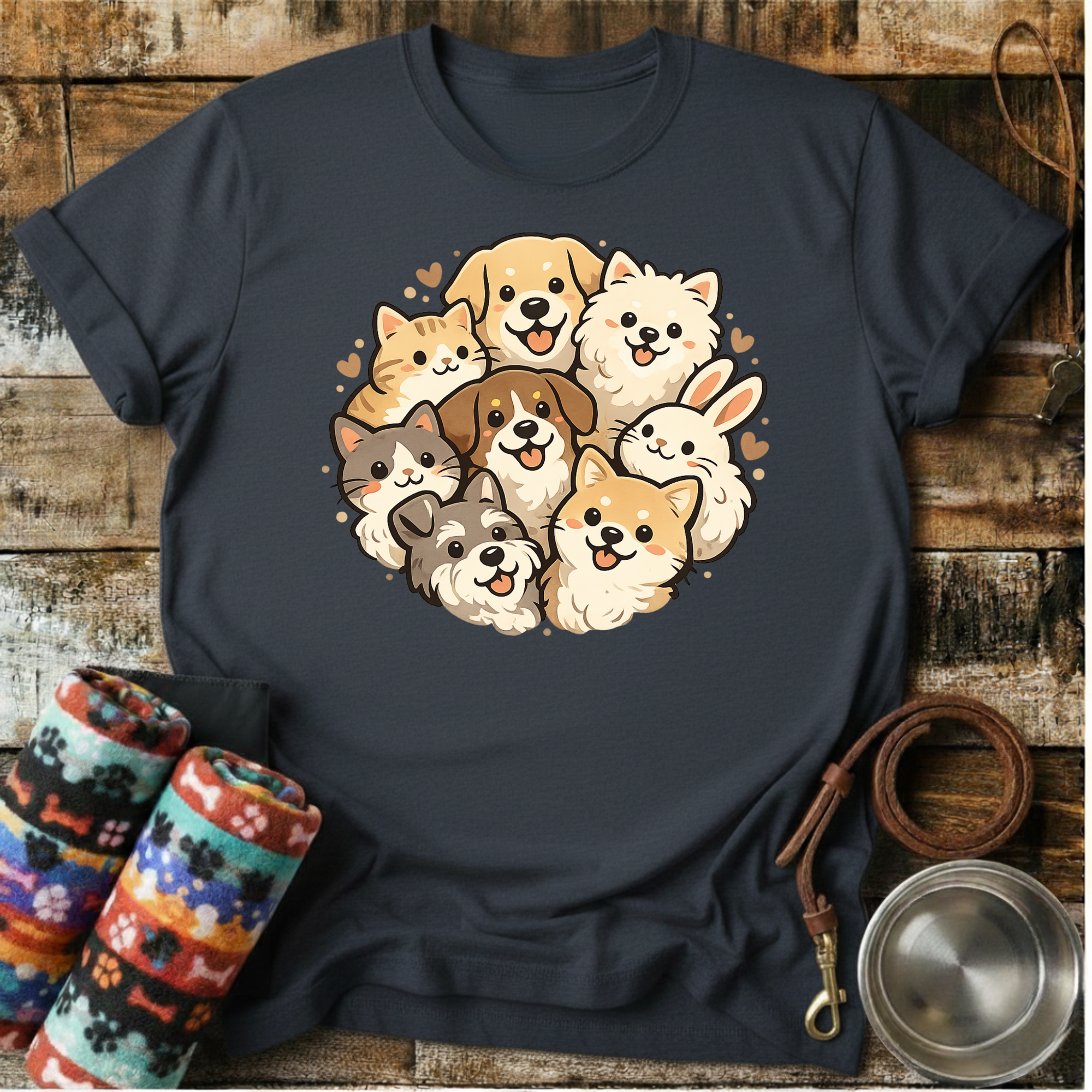 The Fur Family  - T-Shirt