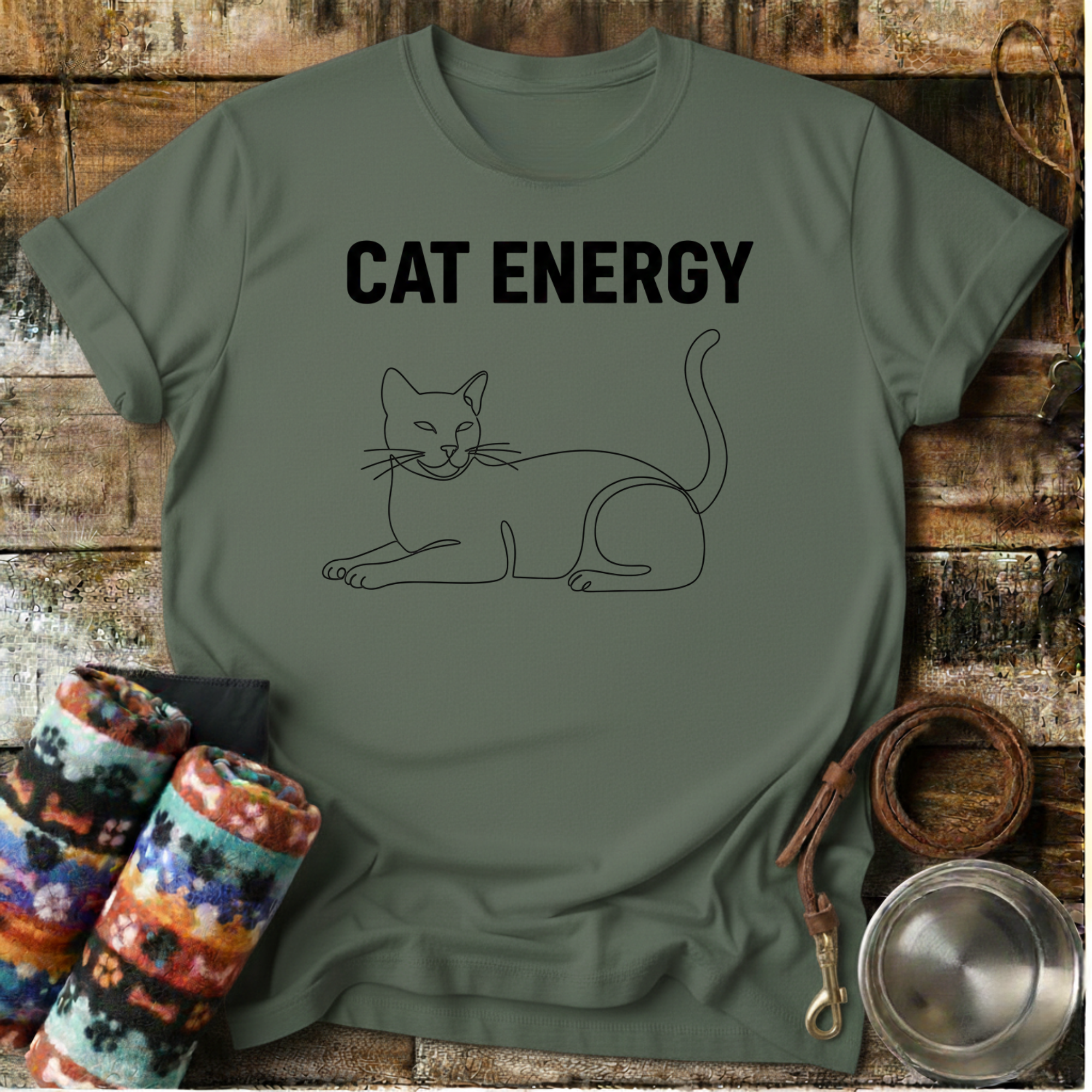 Cat Energy  - T-Shirt