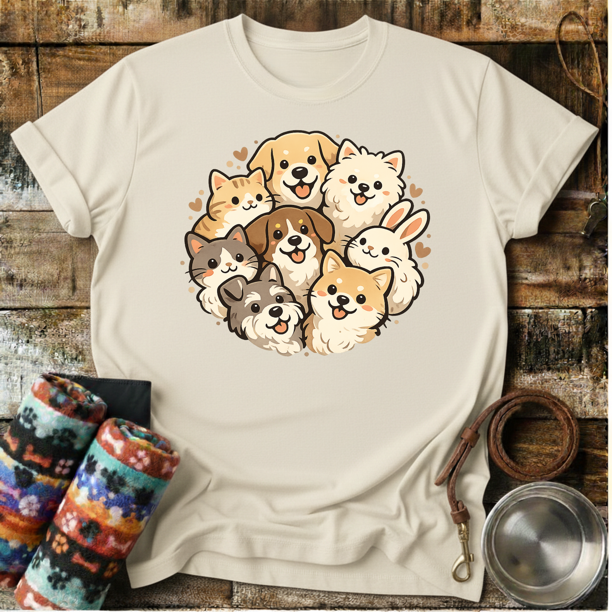 The Fur Family  - T-Shirt