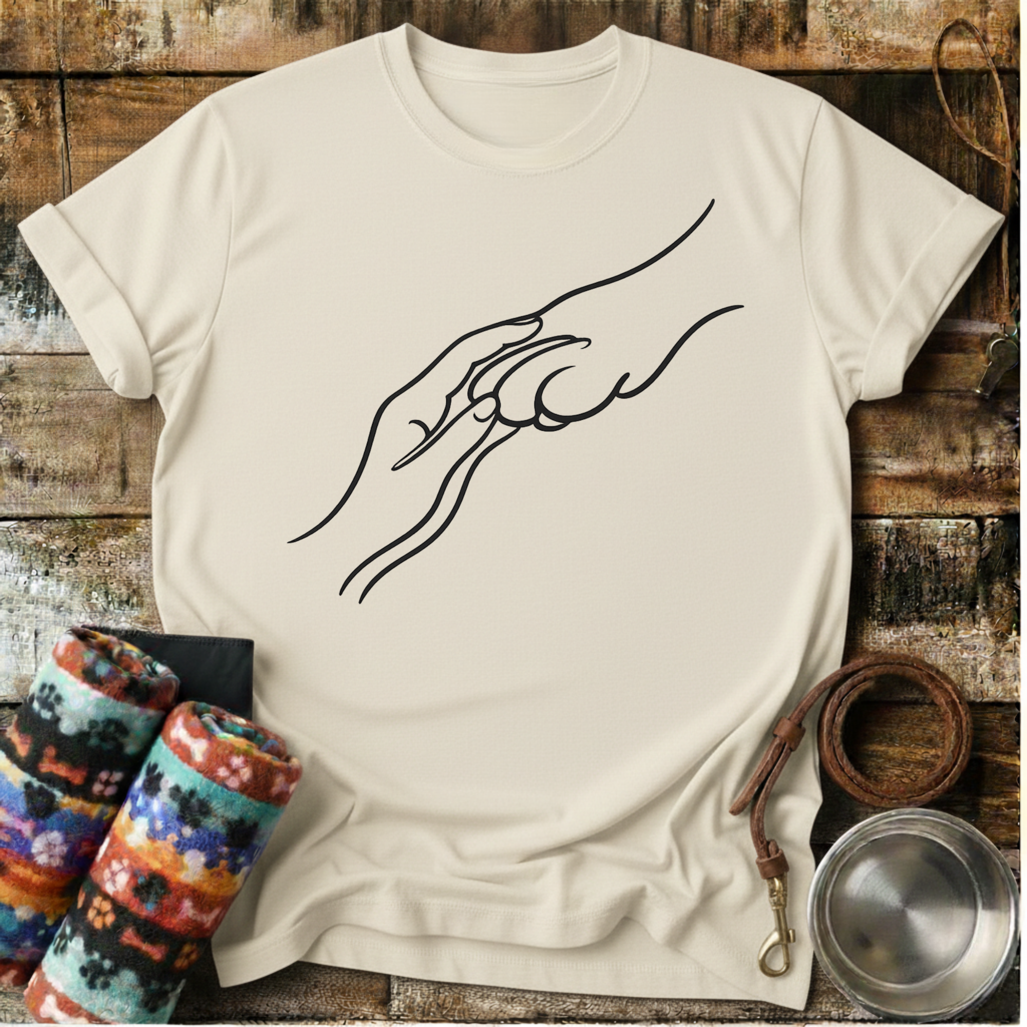 Who Rescued Who ? - T-Shirt