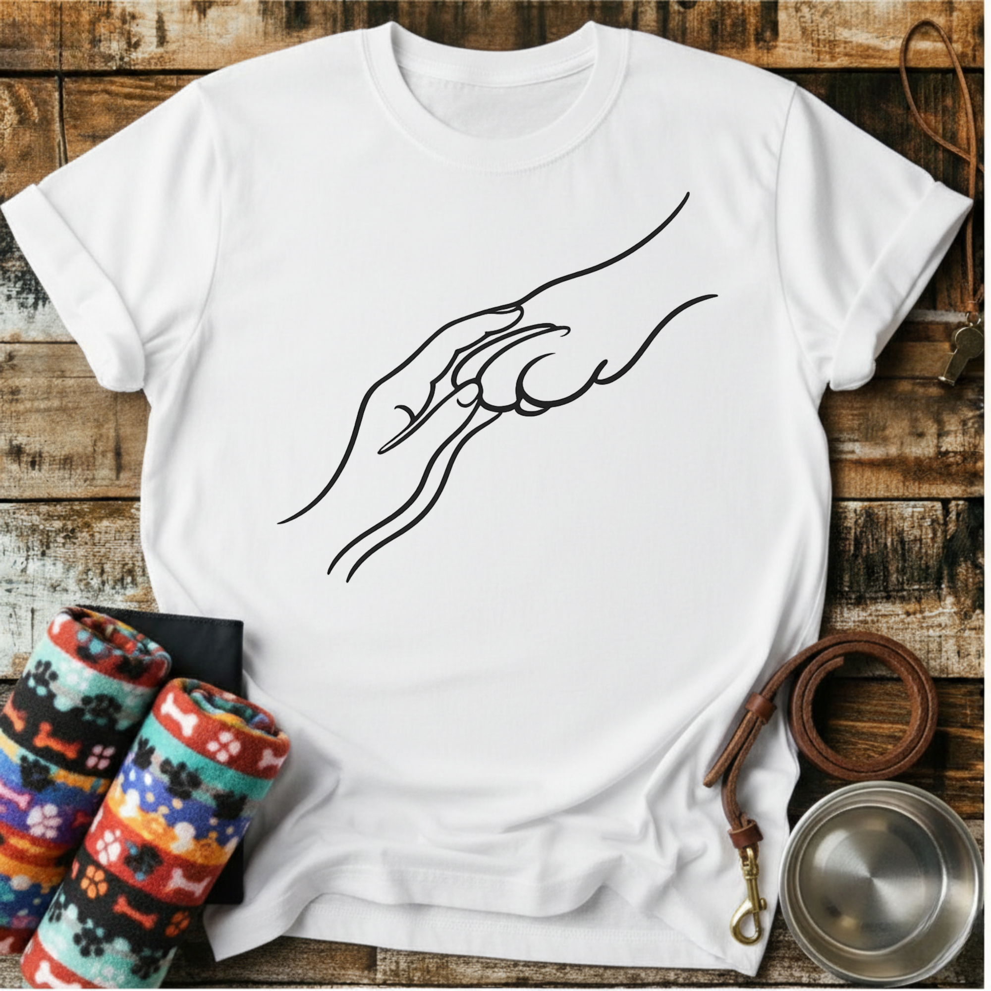 Who Rescued Who ? - T-Shirt