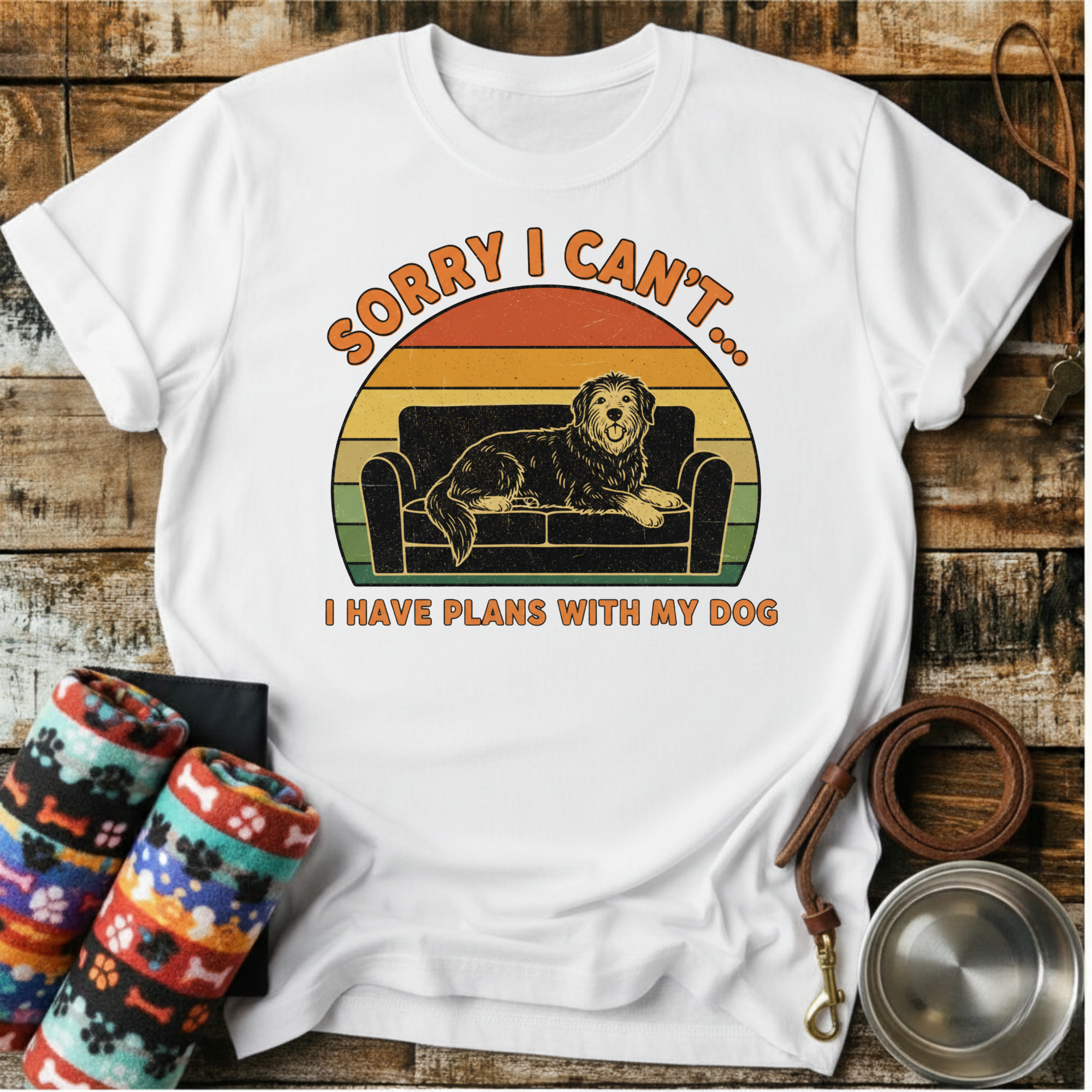 I Have Plans With My Dog - T-Shirt