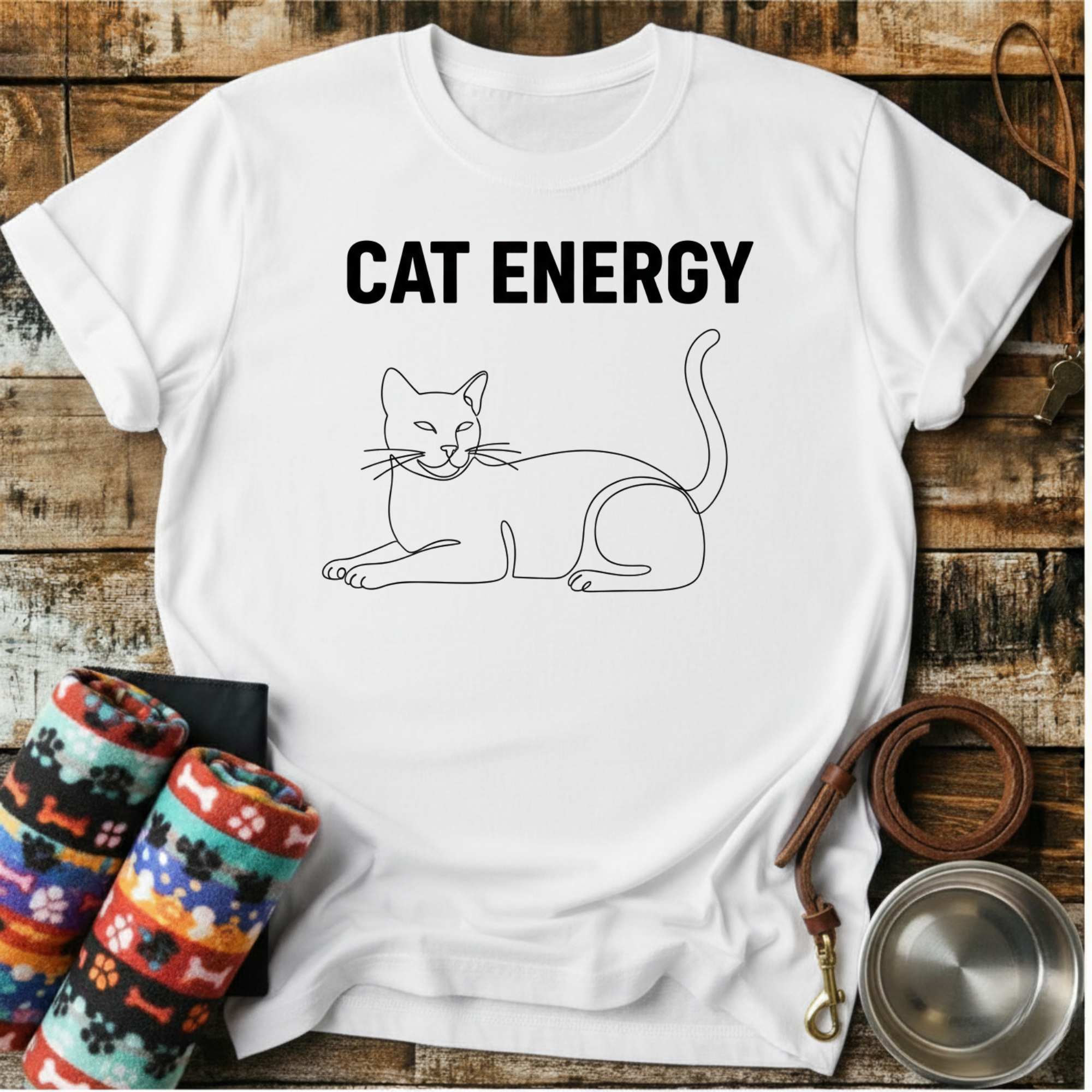 Cat Energy  - T-Shirt