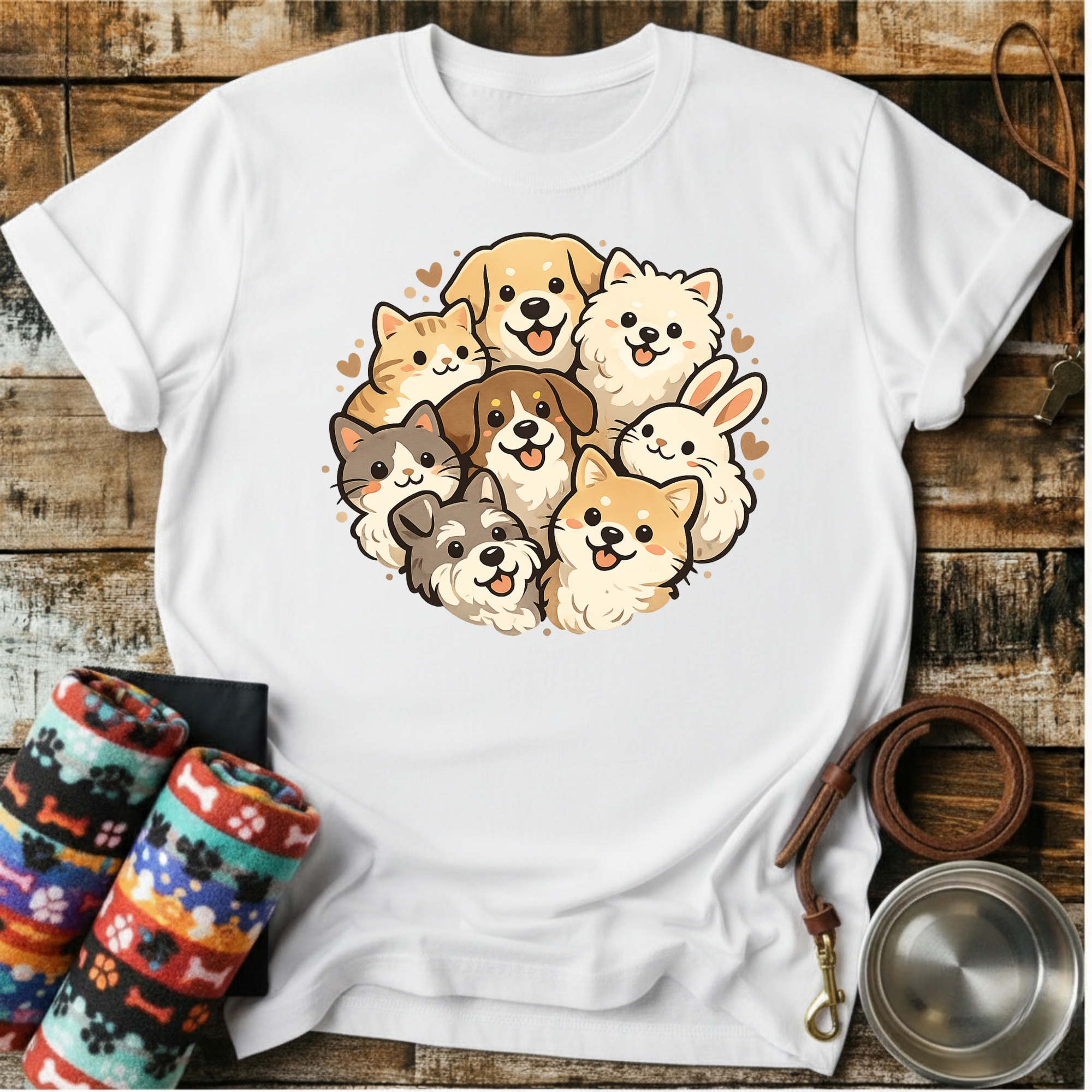 The Fur Family  - T-Shirt